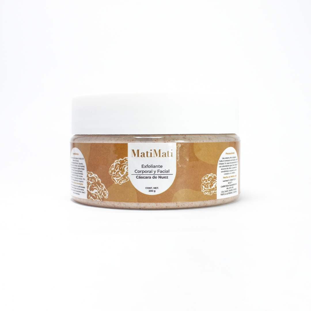 Exfoliante Cáscara de Nuez