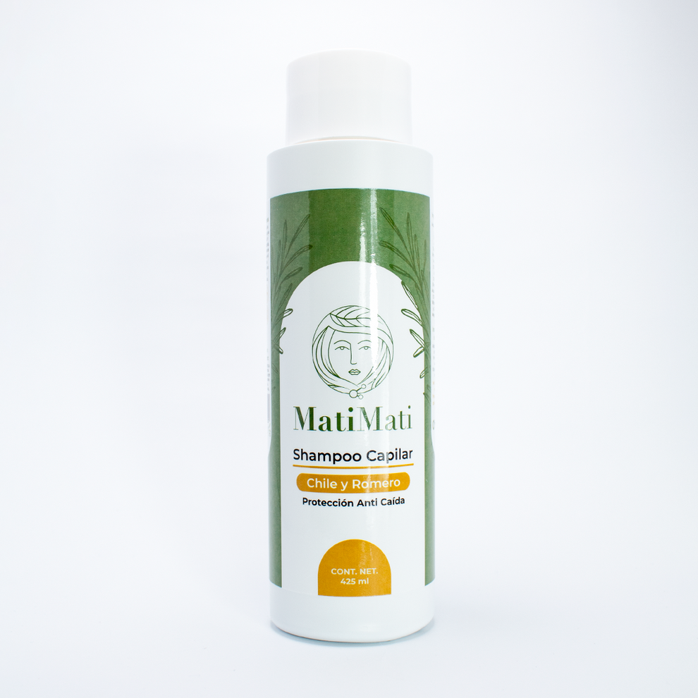 Shampoo Capilar Chile y Romero – MatiMati
