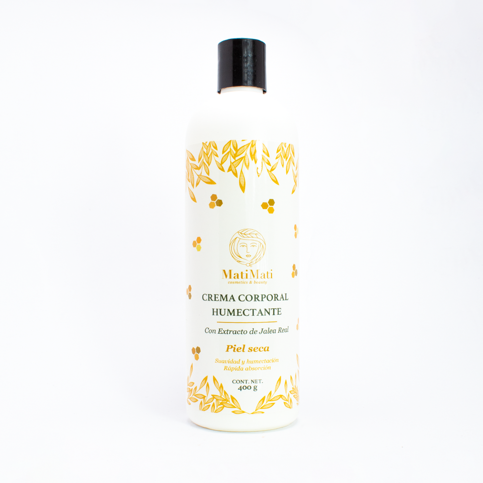 Crema Corporal Humectante con Extracto Jalea Real – MatiMati