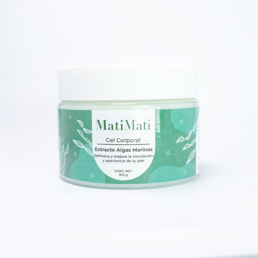 Gel Corporal Extracto de Algas Marinas – MatiMati