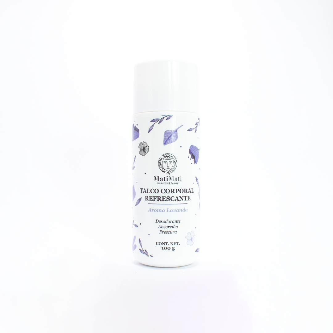 Talco Corporal Refrescante Lavanda – MatiMati